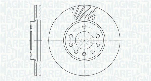 MAGNETI MARELLI Jarrulevy 361302040210